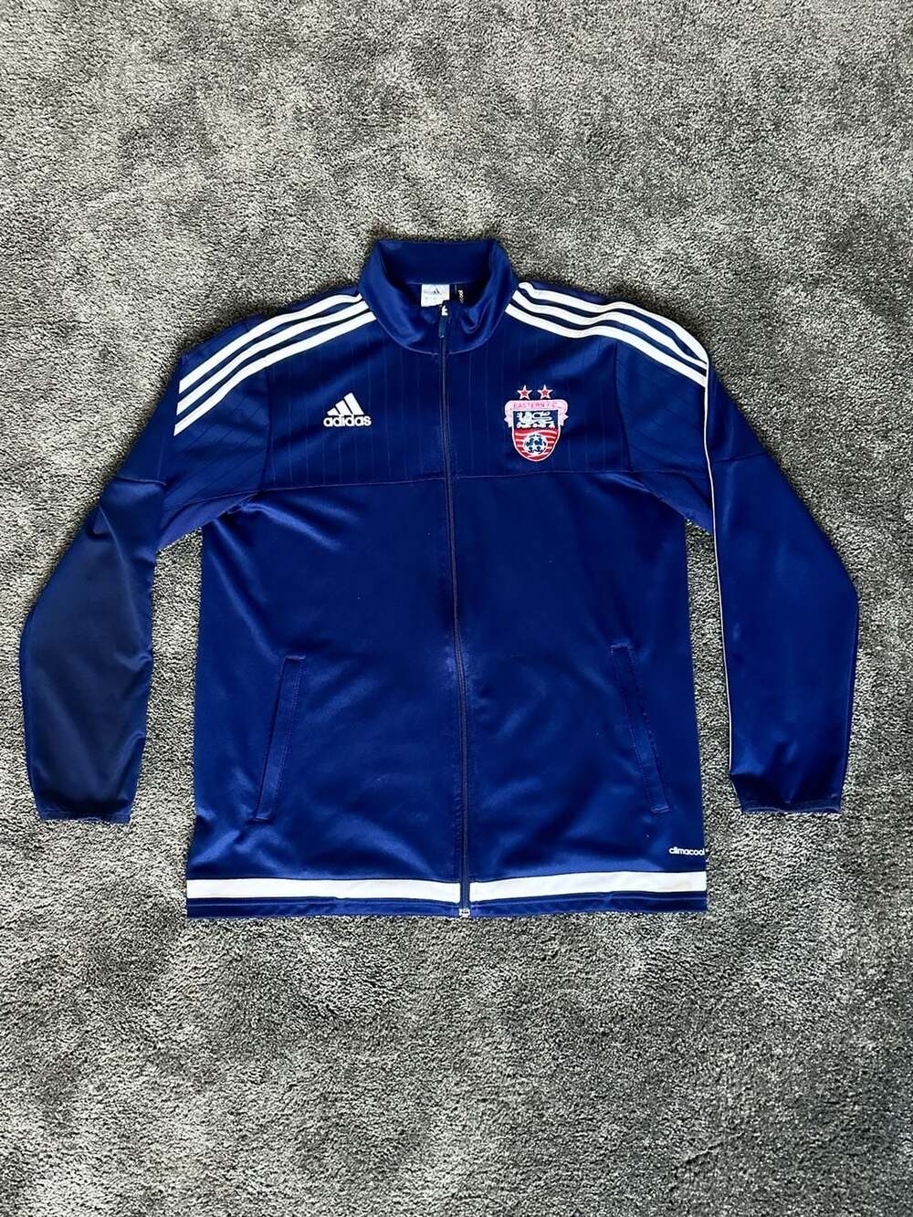 Adidas Eastern F.C. Climacool Track Jacket Size Large